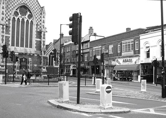 Church junction clutter