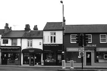 Row of shops, Barnet