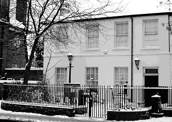 Barnet Museum in the snow