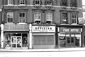 Optician and The Attic, Barnet