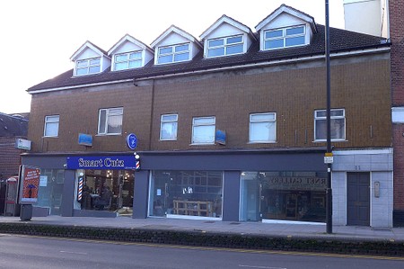 Smart Cutz hairdressers next to two empty units