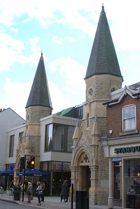 Spires frontage rebuilt, Barnet